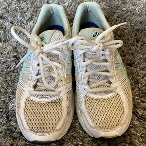 Used ASICS running shoes